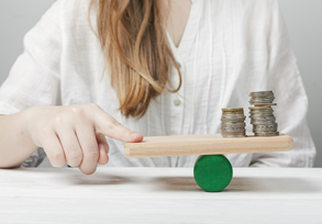 Image of balancing a budget
