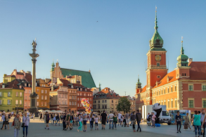 Castle Square, Warsaw. Credit:Maksym Kozlenko